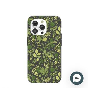 Pela Floral Green iPhone 14 Pro Case